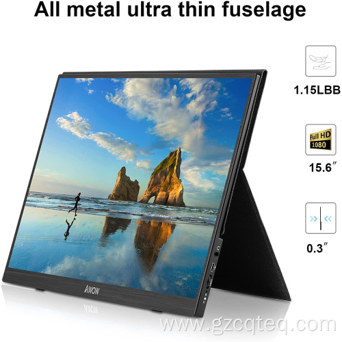 15.6 inch Portable Monitor FHD 1080P IPS